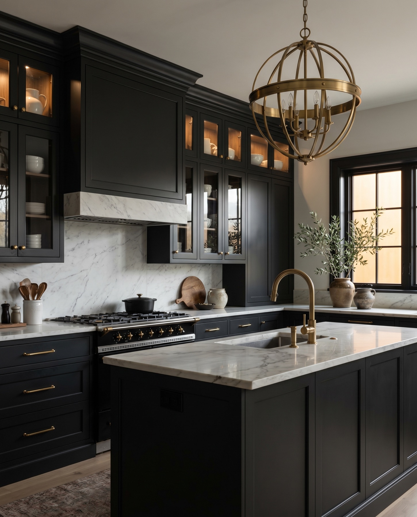 M-Streets Residence — bold refined kitchen